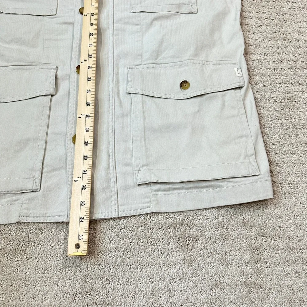 Vineyard Vines Field Jacket Mens XL Cotton Corduroy Trim Utility Chore Coat NEW